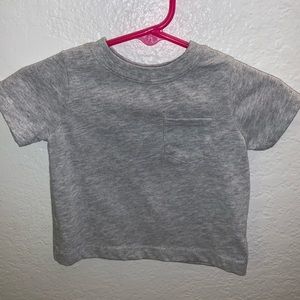 0-3m girls grey top